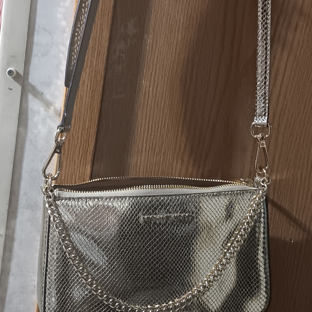 Michael Kors Gold Crossbody Bag with Luxe Design